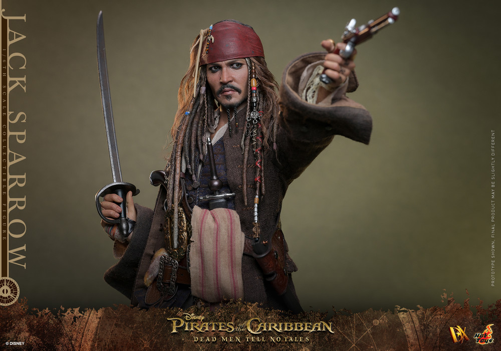 マ*ス様 ジャック・スパロウ フィギュア DX37 HOT TOYS 1/6 DX37 JACK SPARROW – One Man's Hobby