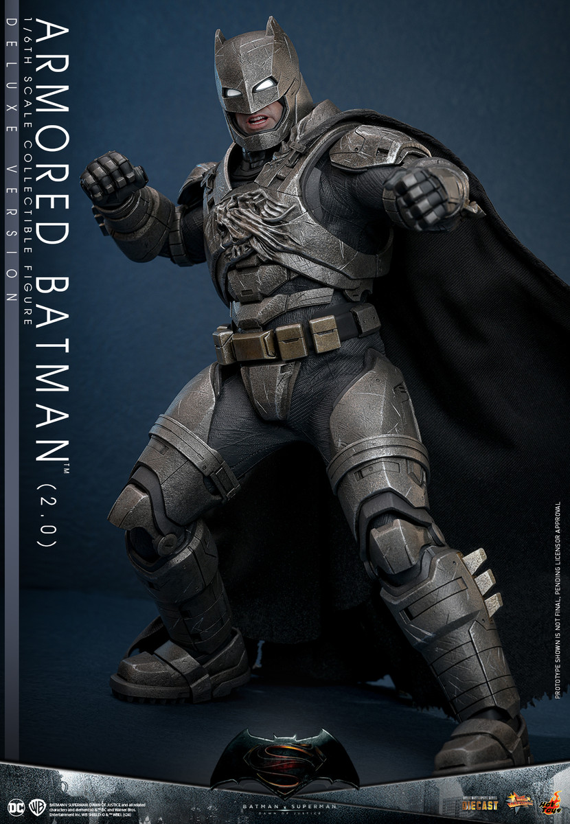 Hot Toys 1/6 Armored Batman (2.0) MMS743D63 Deluxe Version Batman