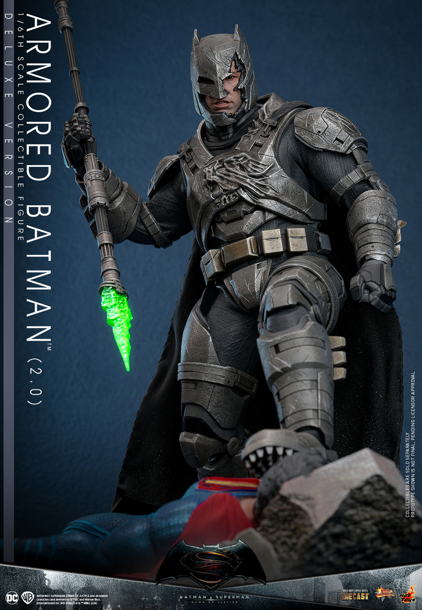 Hot Toys 1/6 Armored Batman (2.0) MMS743D63 Deluxe Version Batman