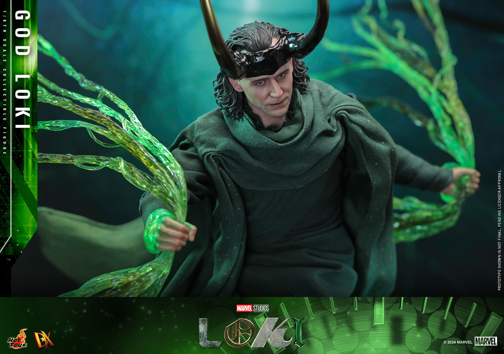 God Loki Hot Toys DX40 1/6 Scale Figure