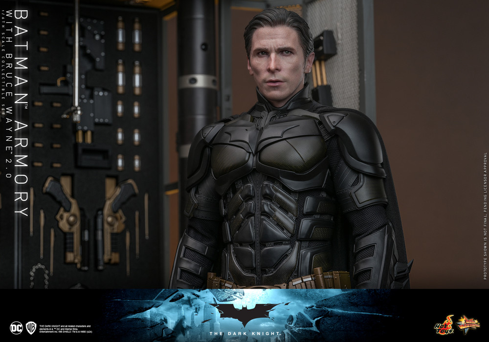 Hot Toys BATMAN ARMORY WITH BRUCE WAYNE (2.0) MMS750