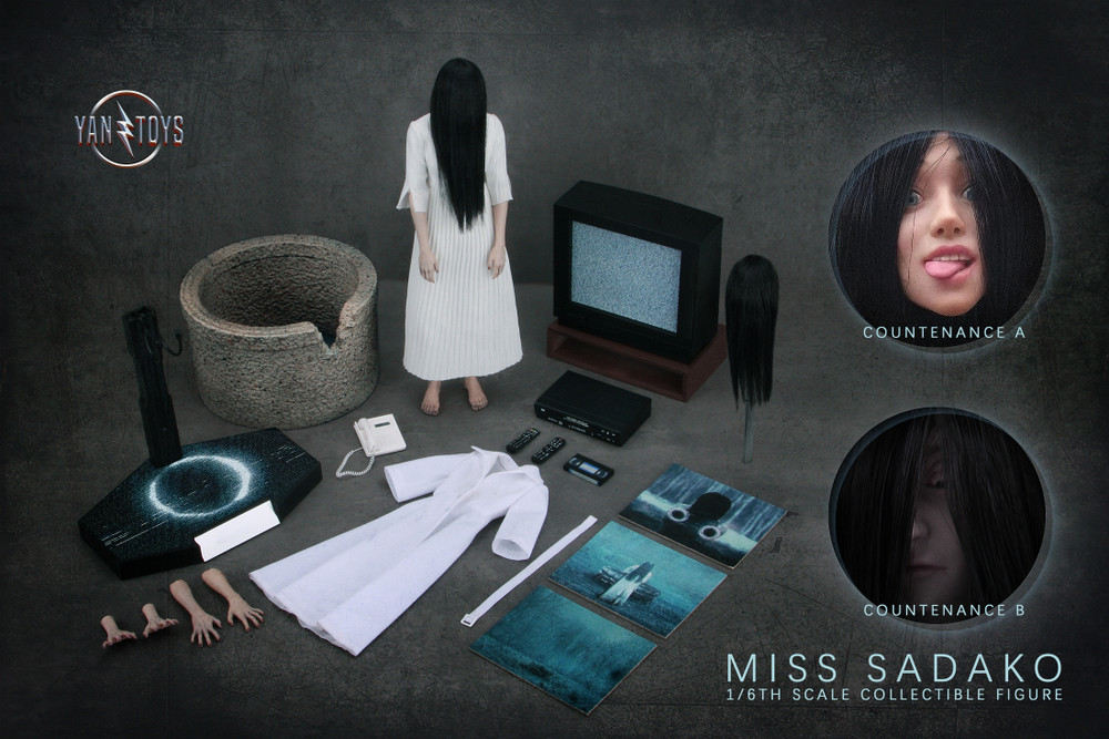YANTOYS 1/6 ミス サダコ JR08 Miss Sadako Yan Toys sadako the ring 1/6 Figure JR08