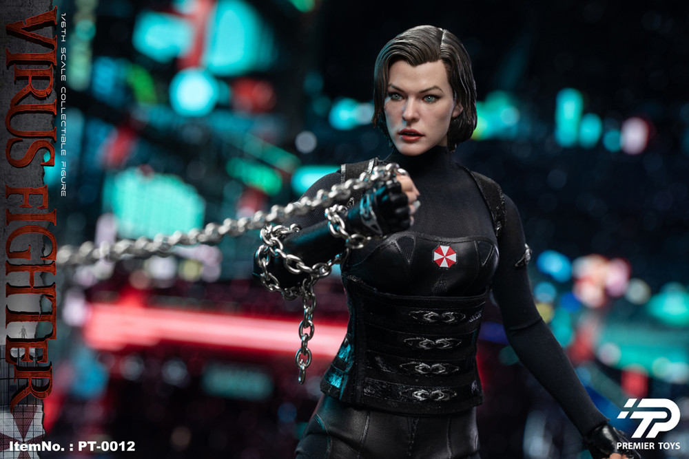 Premier Toys 1/6 アクションフィギュア ウイルスファイター Premier Toys Alice Resident Evil PT0012 1/6 Scale Virus Fighter