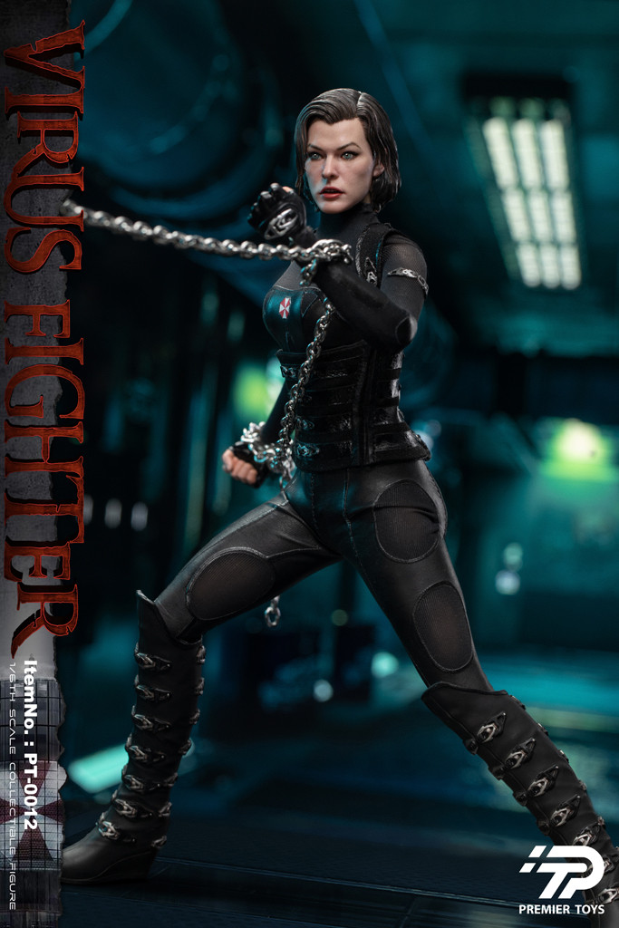 Premier Toys Alice Resident Evil PT0012 1/6 Scale Virus Fighter