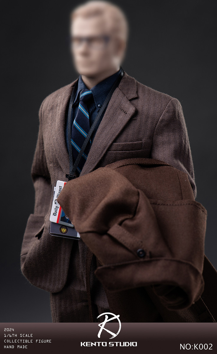 KENTO STUDIO 1/6 Scale Clark Kent Journalist Coat Set with Body K002