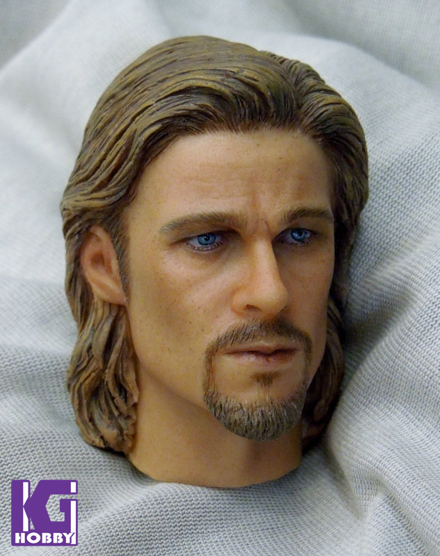 Goahead 1/6 Brad Pitt Action Figure Head Sculpt-Long Hair Version - KGHobby  Toys and Models Store