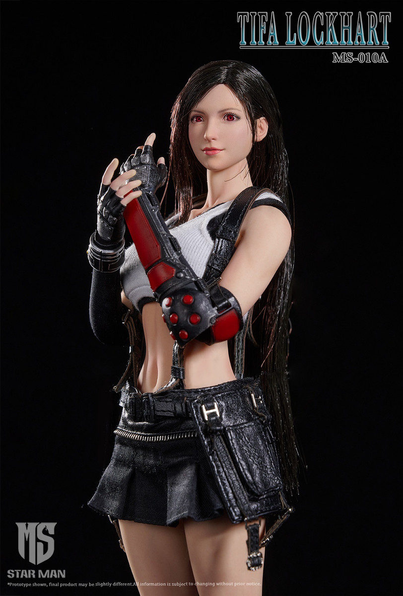 STAR MAN 1/6 ティファ ホワイトタンクトップ と ブラック