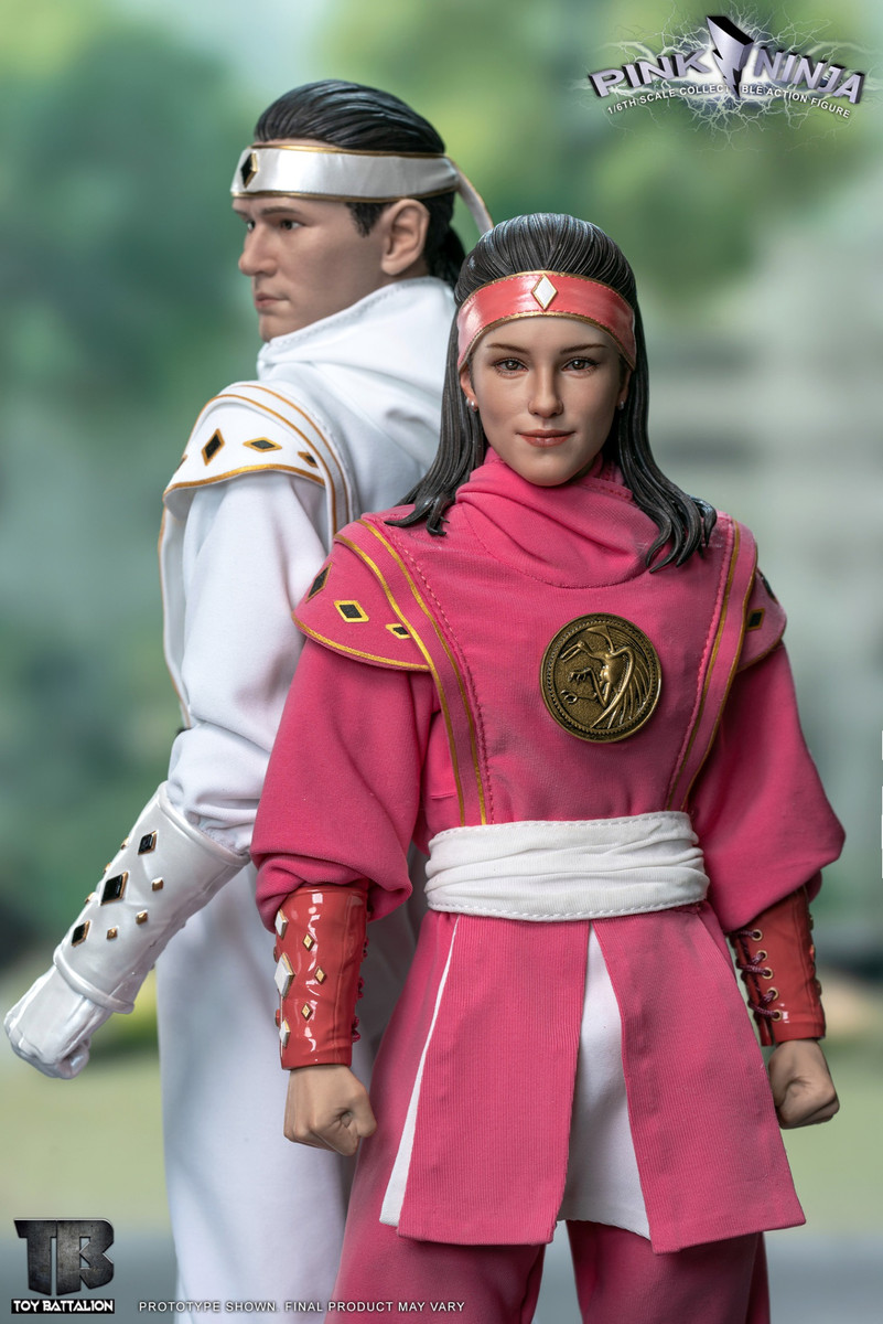 TOYS BATTALION Pink Ninja Power rangers TB018 1/6 figure