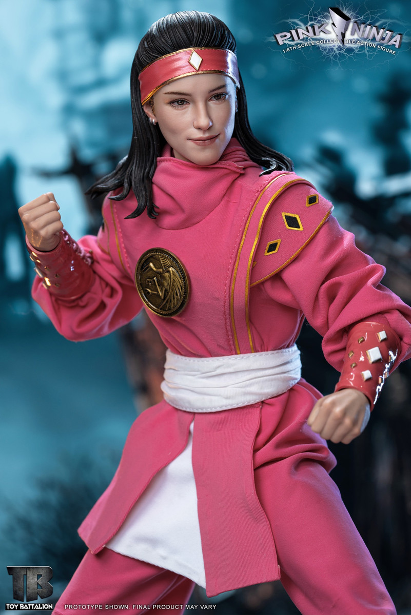 TOYS BATTALION Pink Ninja Power rangers TB018 1/6 figure