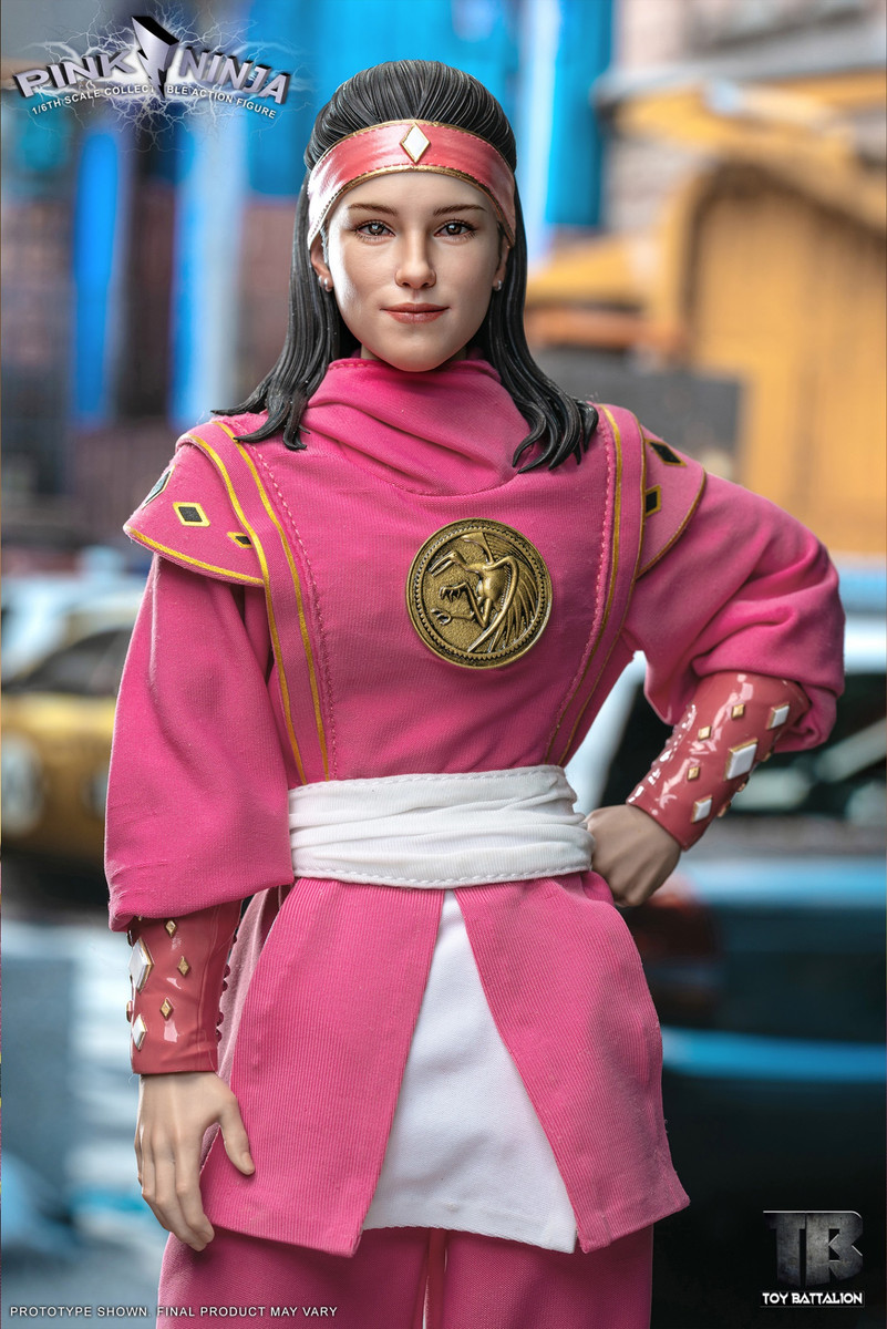 TOYS BATTALION Pink Ninja Power rangers TB018 1/6 figure