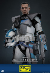 Hot Toys TMS132 1/6 Arc Trooper Fives Star Wars The Clone Wars
