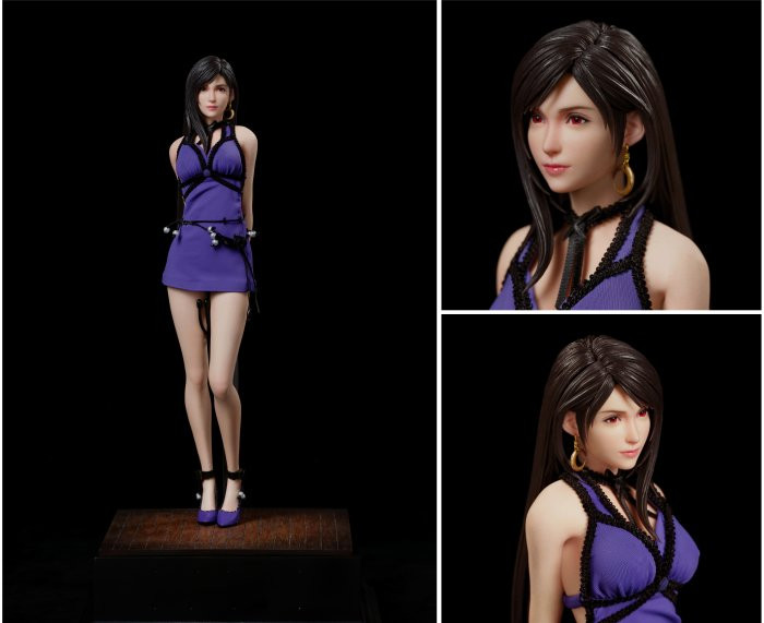 Acgart ACG ティファ 1/6 スケール　ヘッド 素体無し 微笑み Acgart ACG ティファ 1/6 スケール ヘッド 素体無し 微笑み