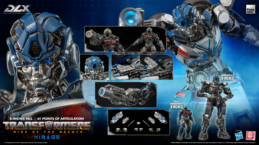 Threezero DLX Mirage 3Z0338 Transformers: Rise of the Beasts 3Z0564
