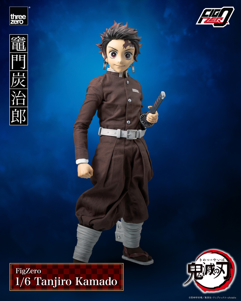 Threezero 竈門炭治郎 鬼滅の刃 1/6 Tanjiro Kamado FigZero