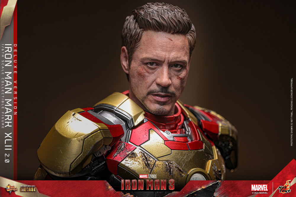 Hot Toys Man Mark XLII (2.0) Figure Deluxe Version MMS758D65 Iron