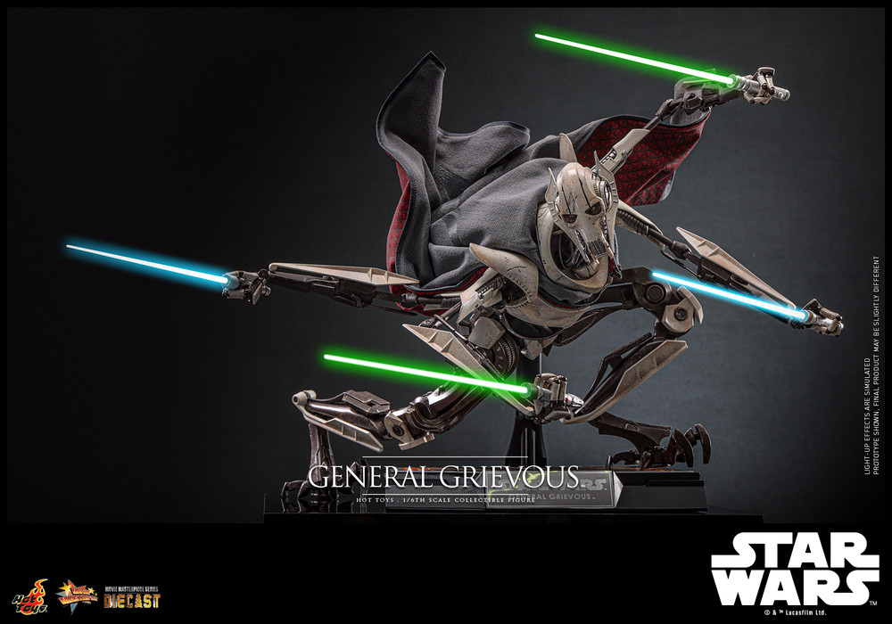 Hot Toys MMS760D67 General Grievous (Diecast) 1/6 Scale Figure
