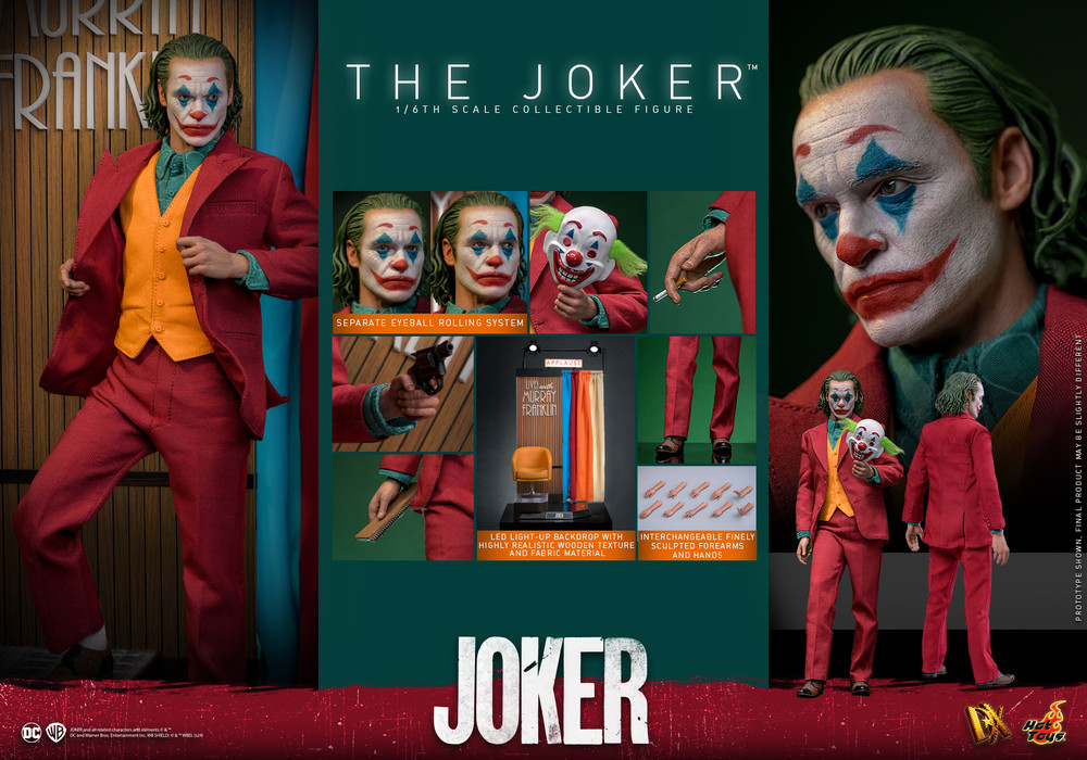 THE JOKER【6体】 The Joker 1/6 Scale Figure by Hot Toys (Display Piece