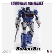 Threezero x Hasbro 3Z0160 DLX Soundwave and Ravage Transformers: Bumblebee 