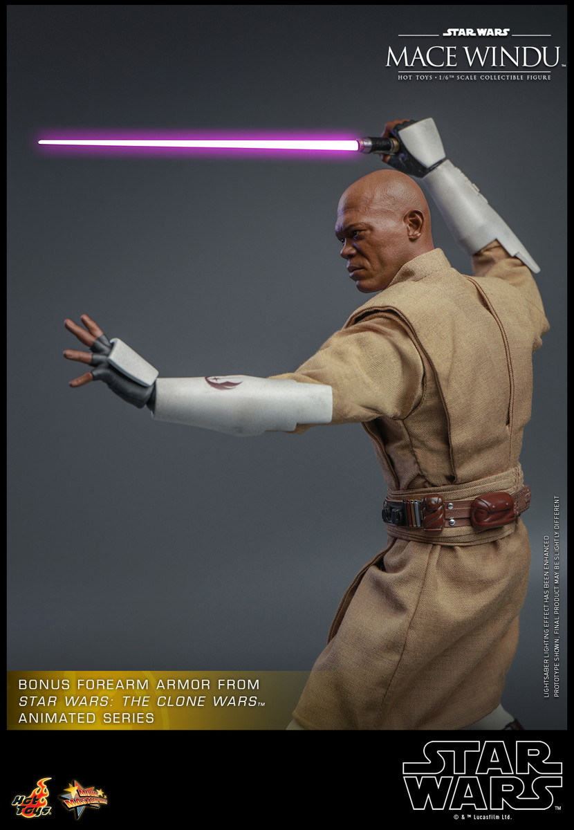 Hot Toys Mace Windu MMS681 Star Wars Attack of the Clones