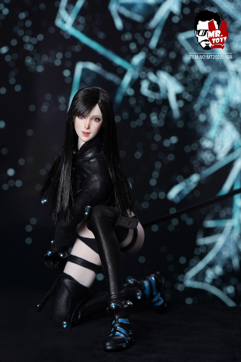 1/6 GANTZ Shimohira Reika GIRL Head Sculpt + outfits set MT2022-10A