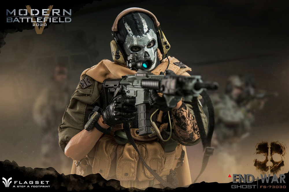 FLAGSET 1/6 Modern Battlrfield End War Ghost Zimo ゴーストジモ