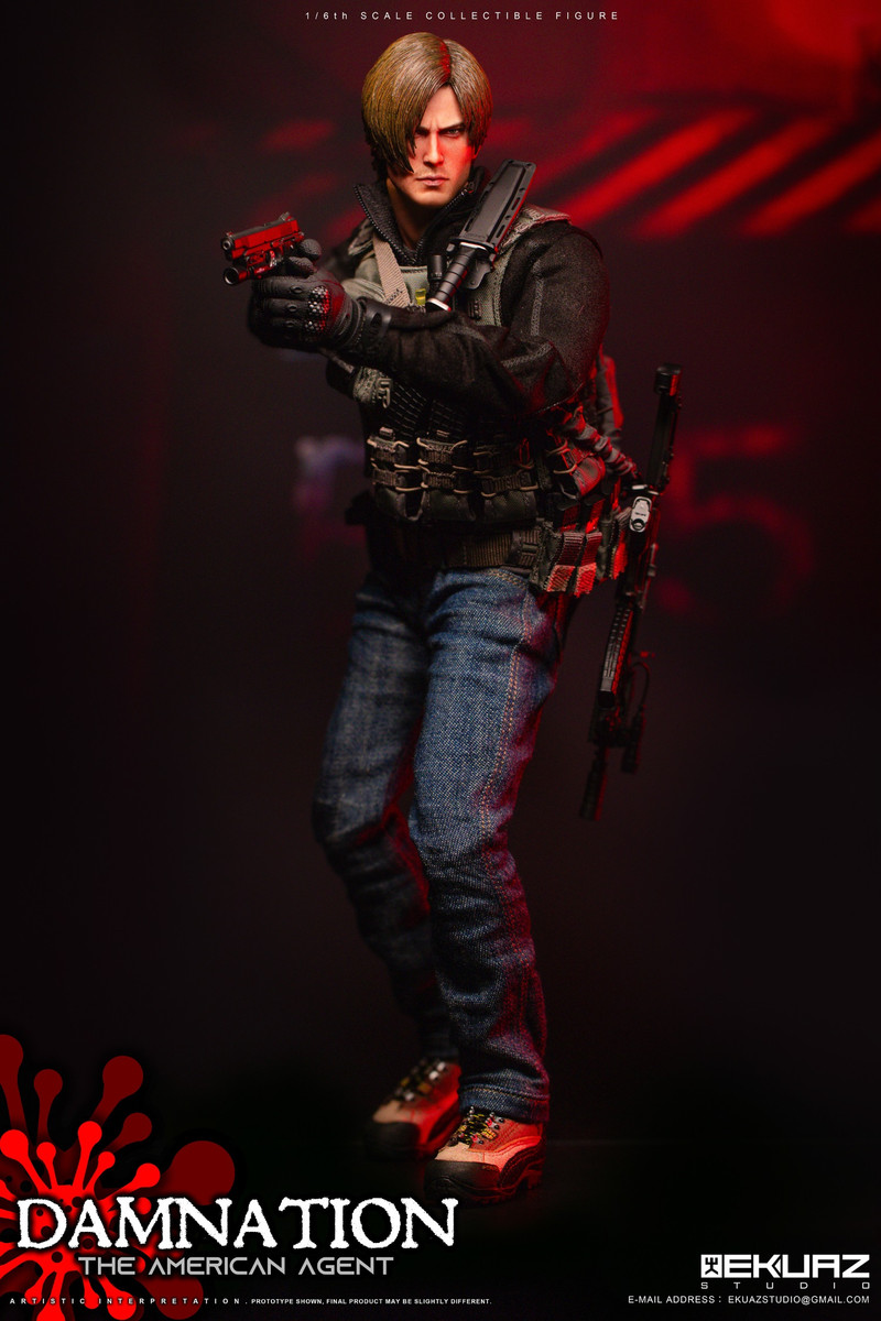EKUAZ STUDIO Leon 1/6 DAMNATION THE AMERICAN AGENT