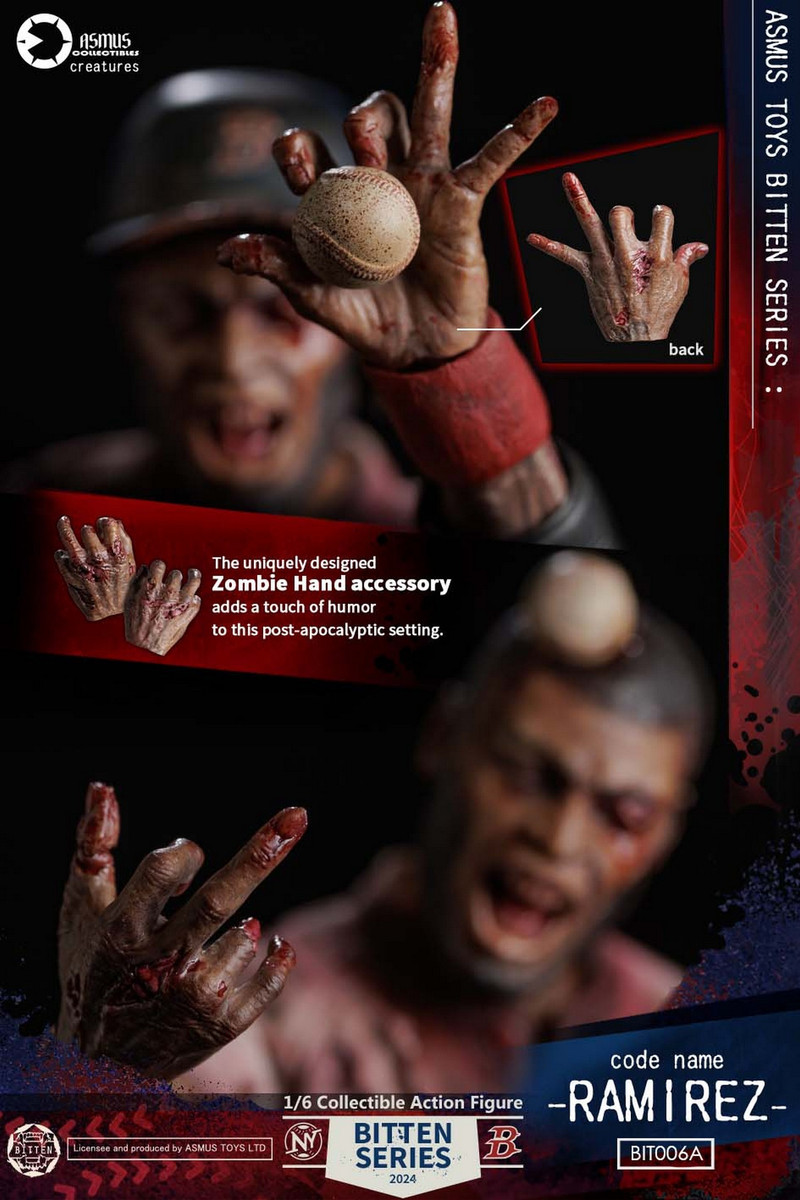 Asmus Toys 1/6 Zombie RODRIGUEZ BIT005A The Bitten Series