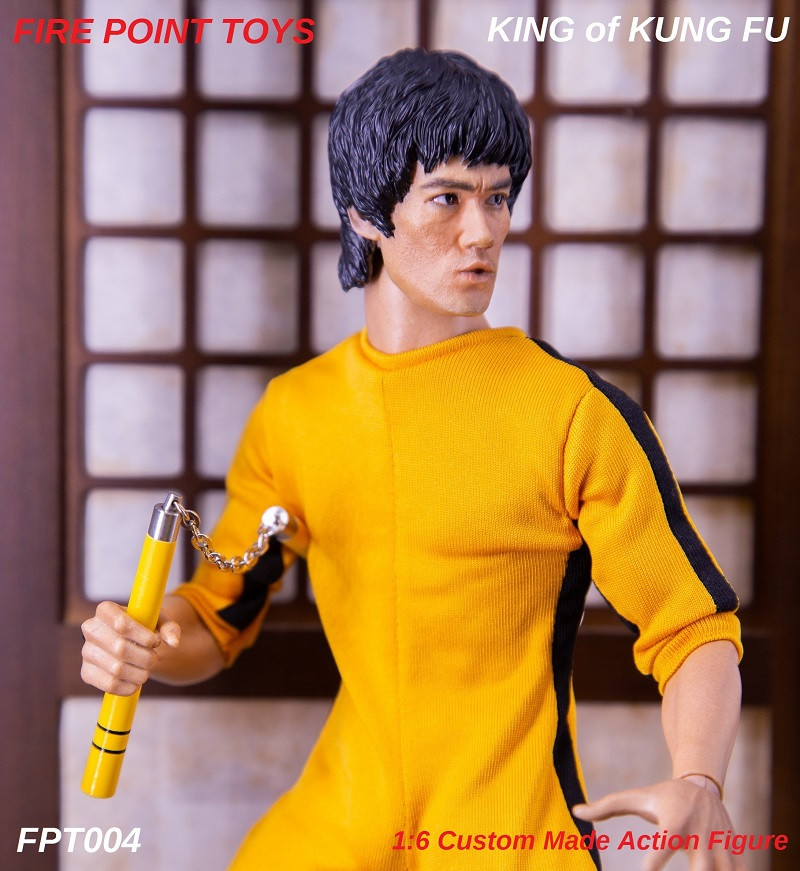 Bruce Lee 1/6 Figure Game of Death Fire Point Toys