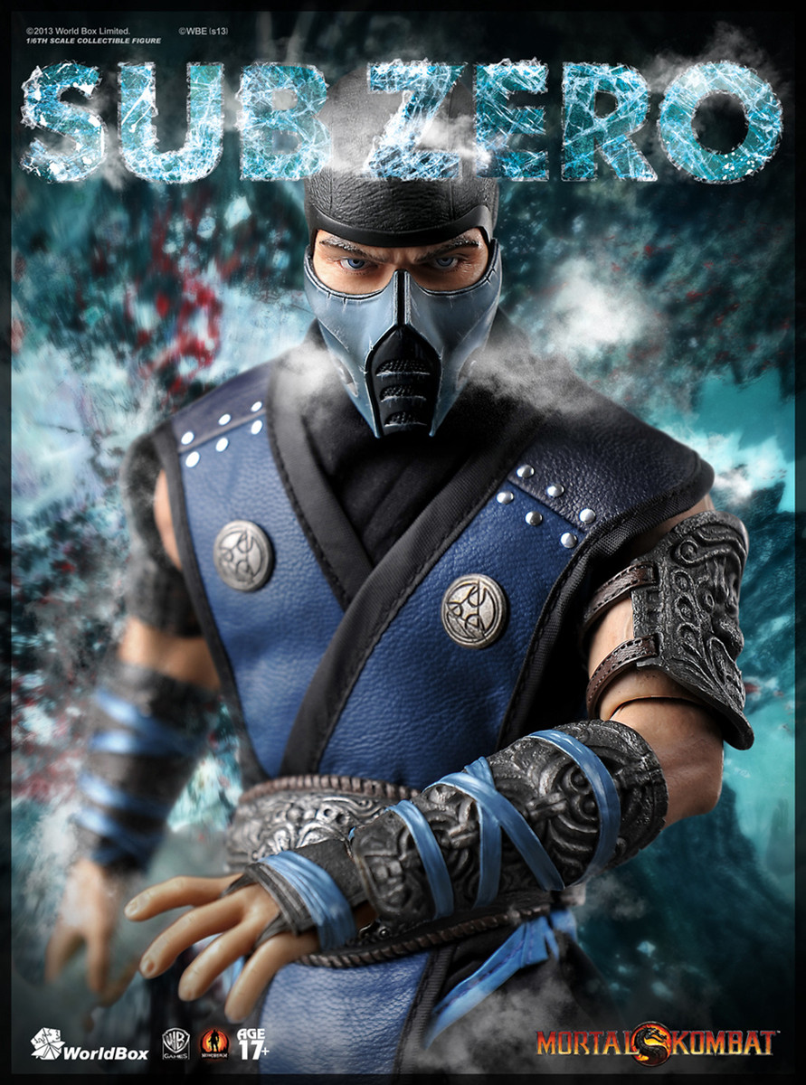 Worldbox 1/6 Mortal Kombat SUB-ZERO action figure - KGHobby
