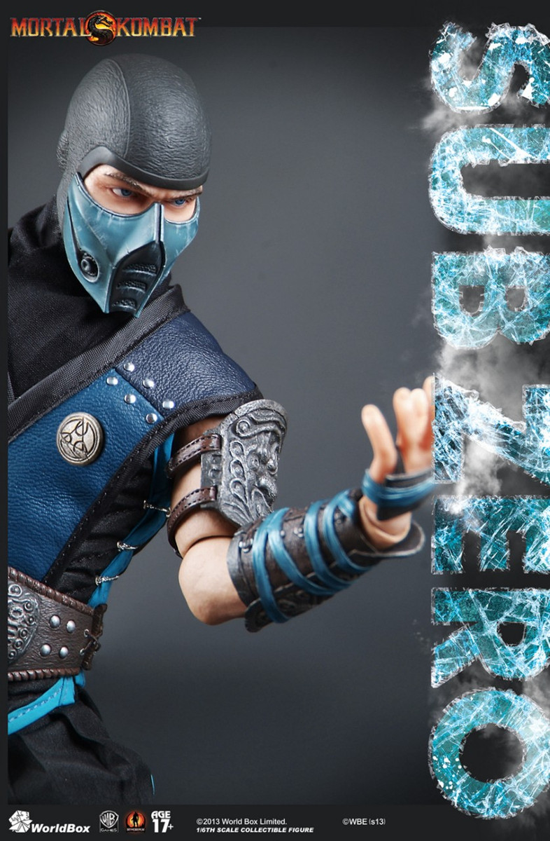 Worldbox 1/6 Mortal Kombat SUB-ZERO action figure - KGHobby Toys
