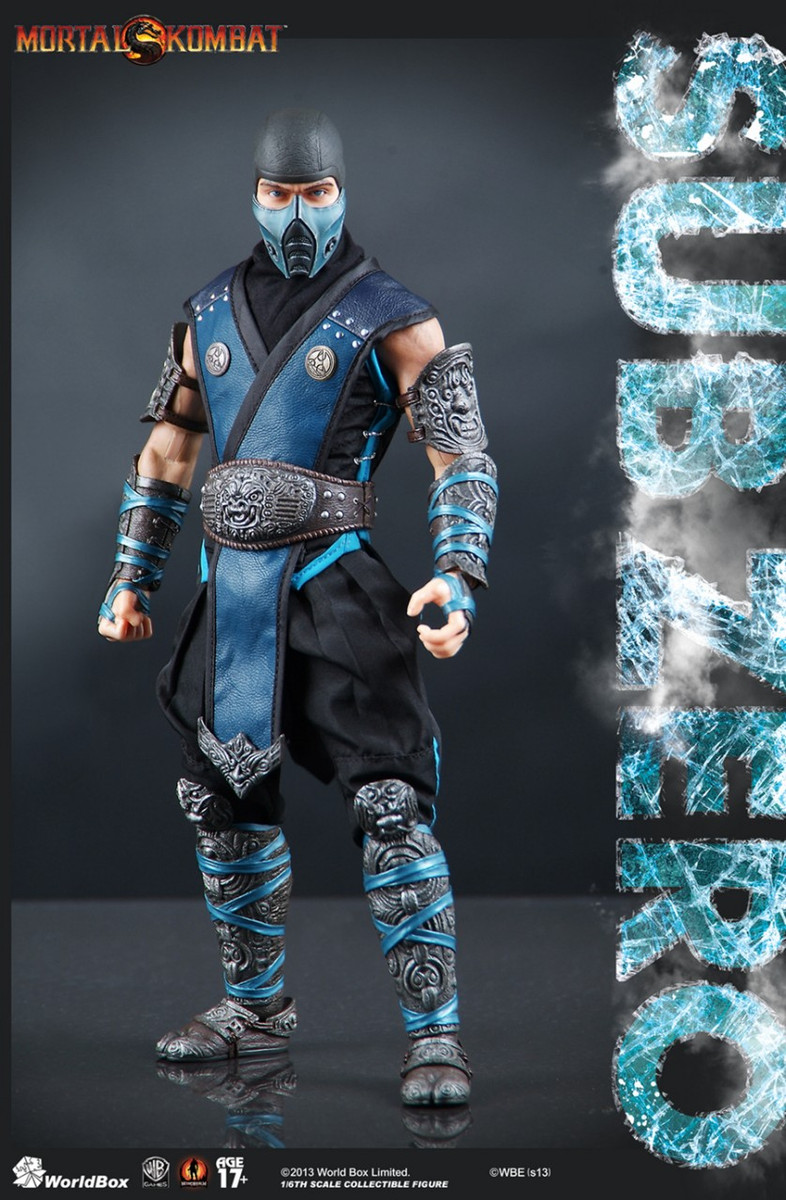 ゲームキャラクター WORLDBOX MORTAL KOMBAT 1/6 Worldbox 1/6 Mortal Kombat SUB-ZERO action figure - KGHobby Toys