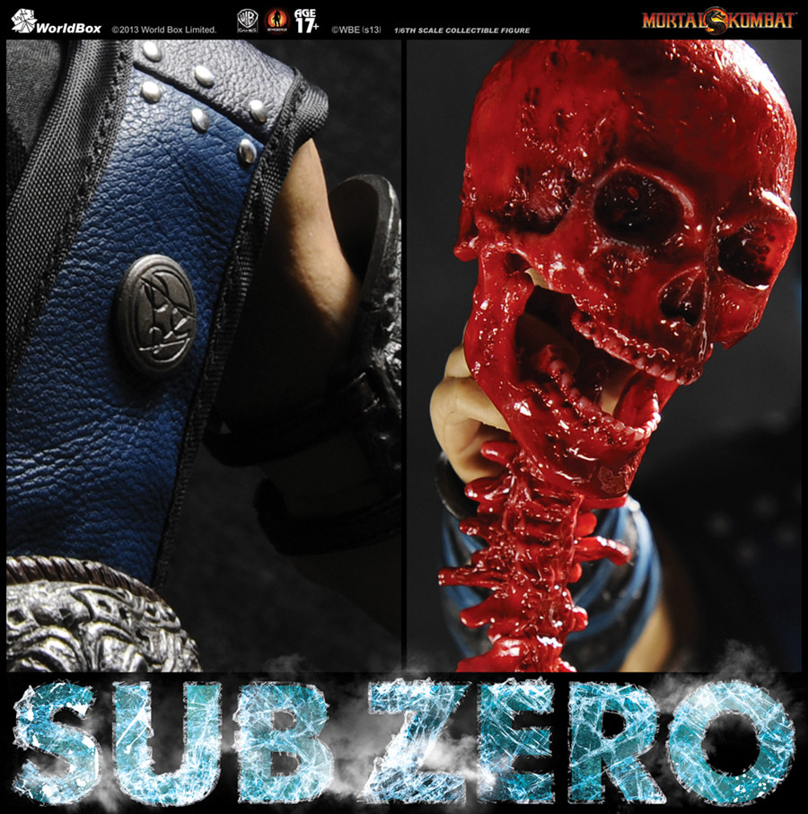 Worldbox 1/6 Mortal Kombat SUB-ZERO action figure - KGHobby Toys