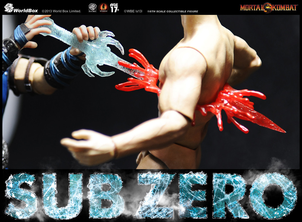 Worldbox 1/6 Mortal Kombat SUB-ZERO action figure - KGHobby Toys