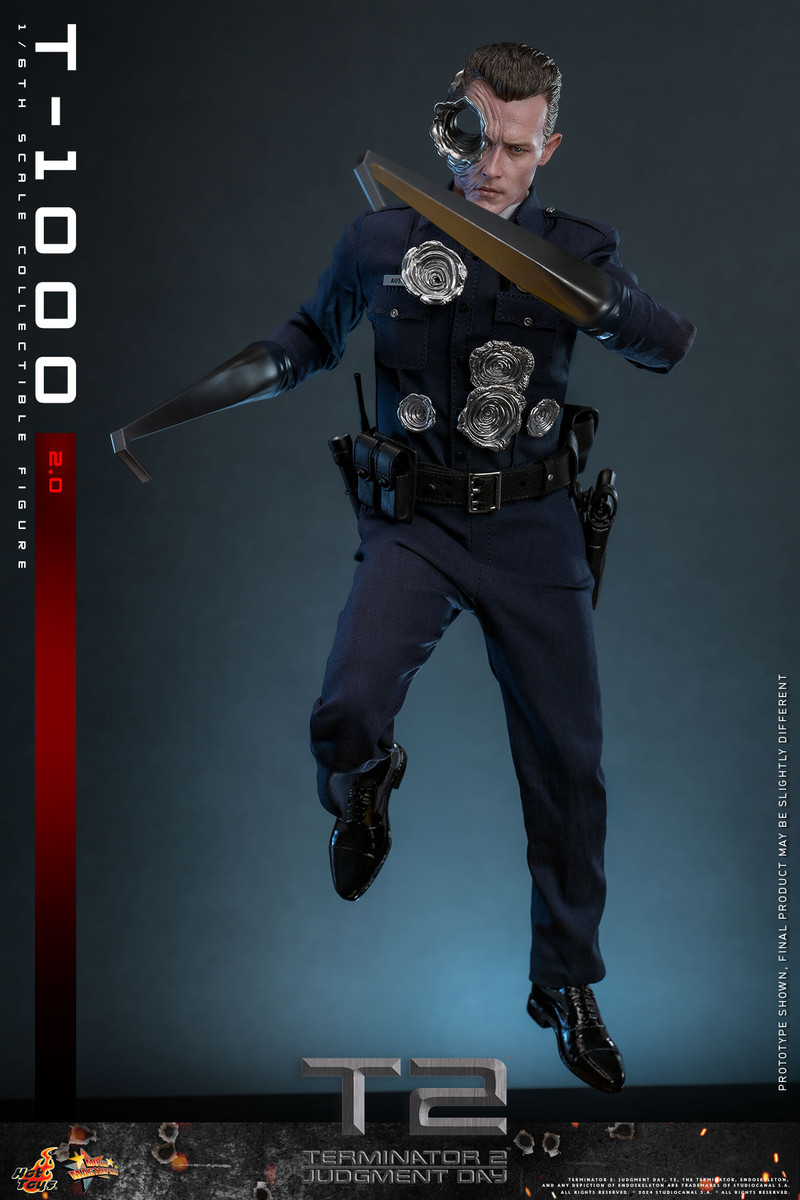 マイエミング　T-1000 T-1000 (2.0) 1/6 Figure Hot Toys MMS774 Terminator 2