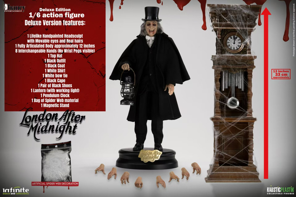Kaustic Plastik 1/6 Lon Chaney London After Midnight Deluxe
