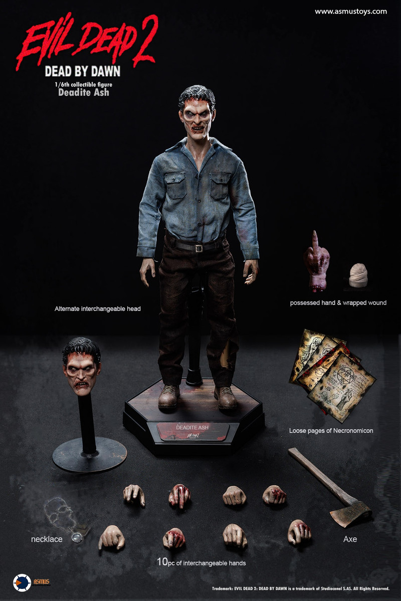 1/6 DEADITE ASH EVIL DEAD II Figure by Asmus toys