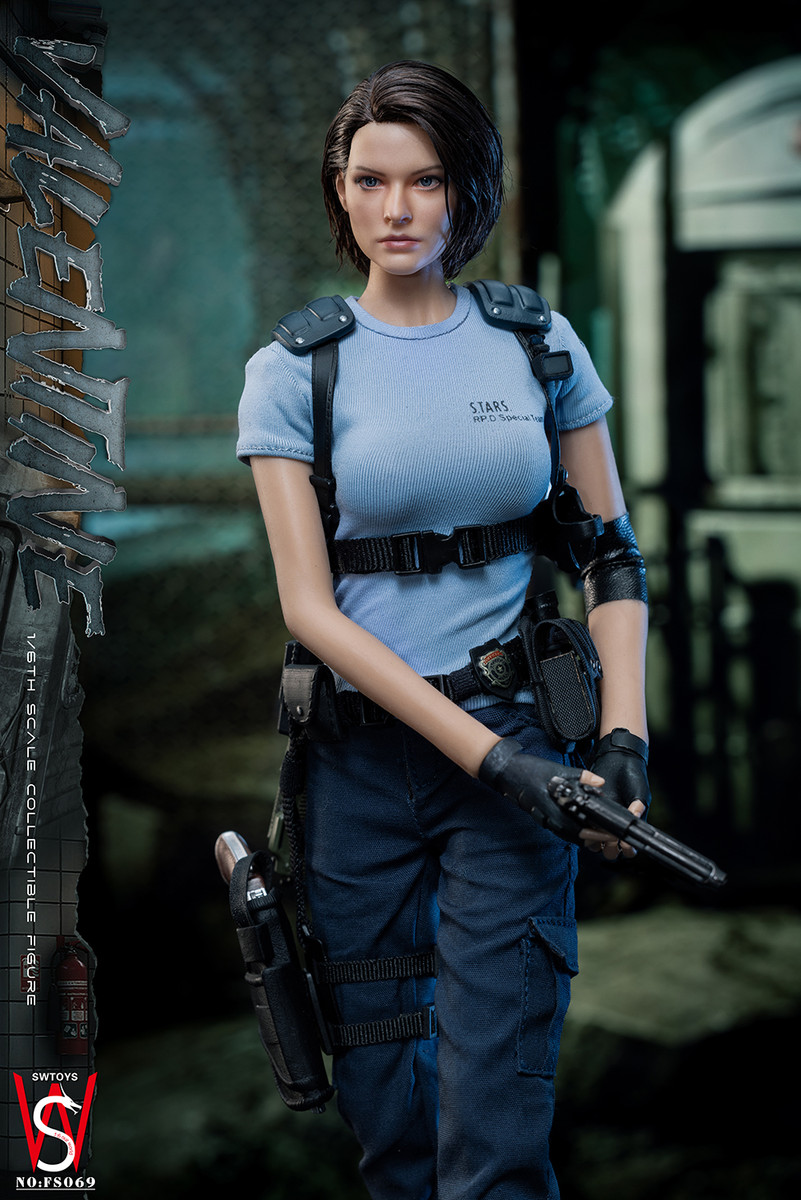 SWTOYS FS069 1/6 JILL Valentine RESIDENT EVIL Figure