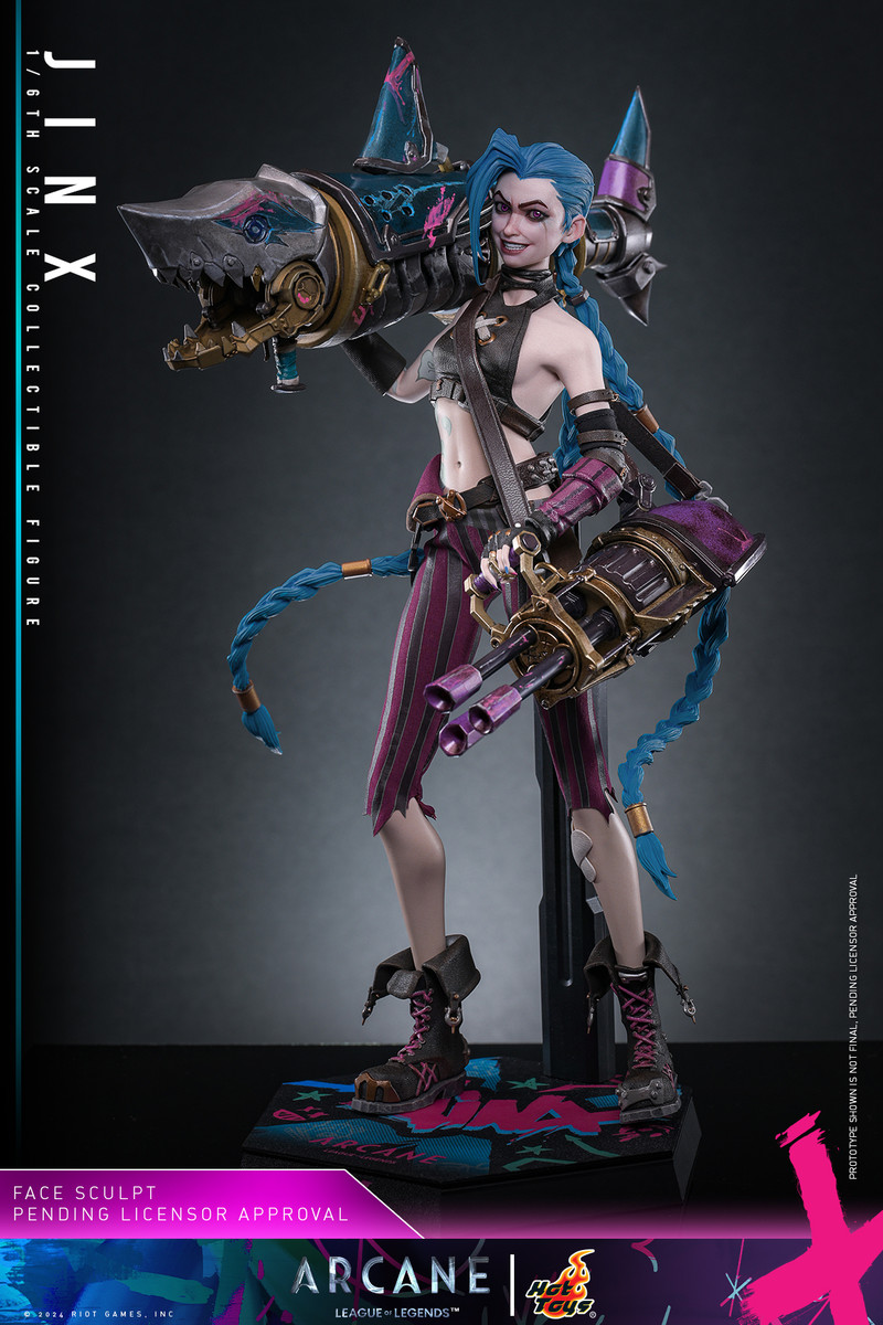 1/6 Jinx Arcane Figure by Hot toys