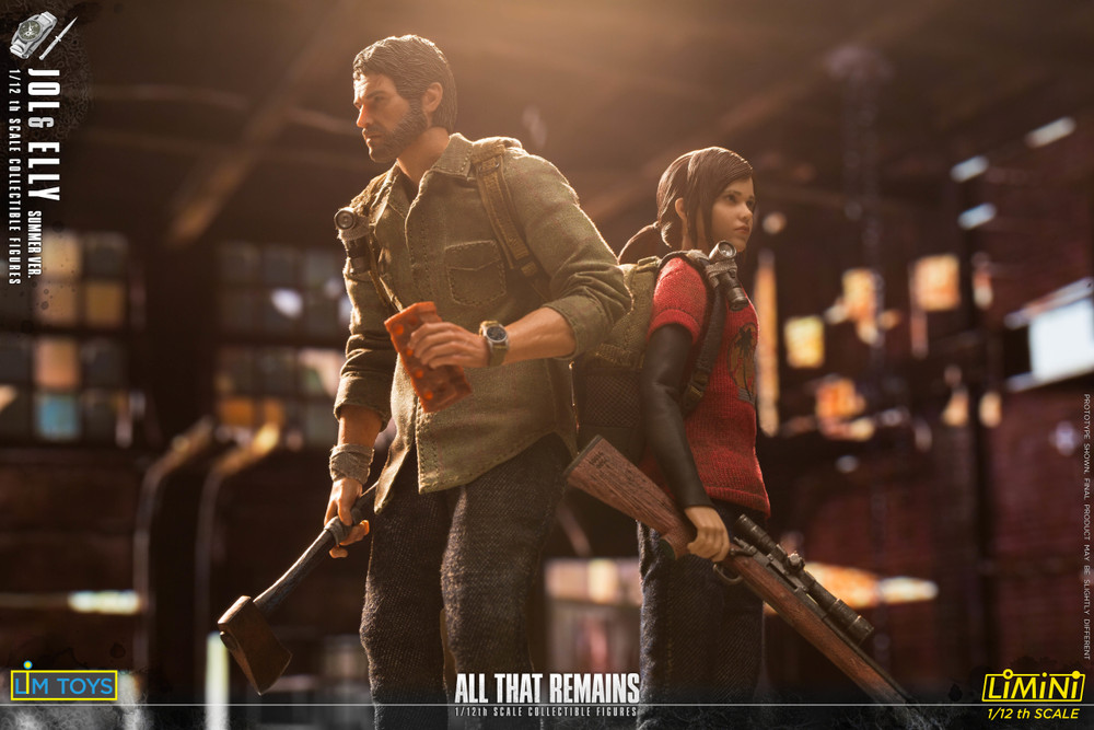 LIMTOYS the last of us LMN006 Jol & Elly 1/12 Figure