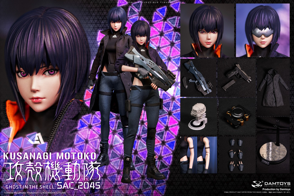 DAMTOYS 1/6 Motoko Kusanagi Casual Ver Ghost in the Shell DMS042