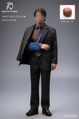 Kento Studio 1/6 Scale Tony Men's Suit Set with Body and Hamburger K004