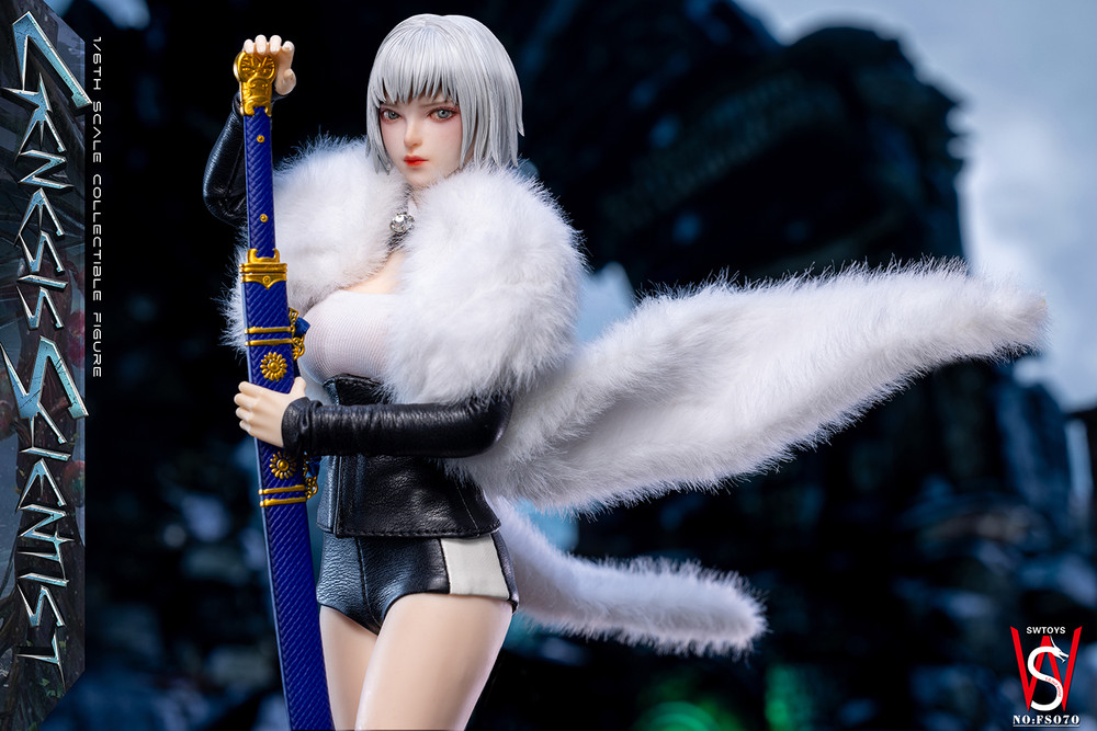 SWtoys 1/6 ジェネシス サイエンティスト 白月魁 FS070 SWTOYS FS070 1/6 Genesis Scientist Collectible Female Action
