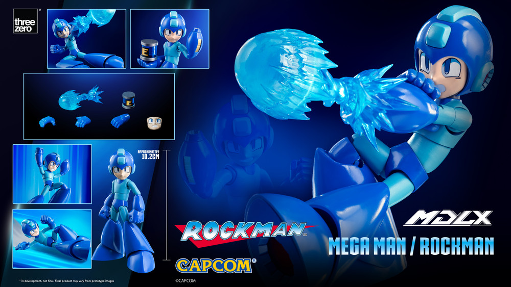 Threezero 3Z0572 MDLX Rockman Megaman