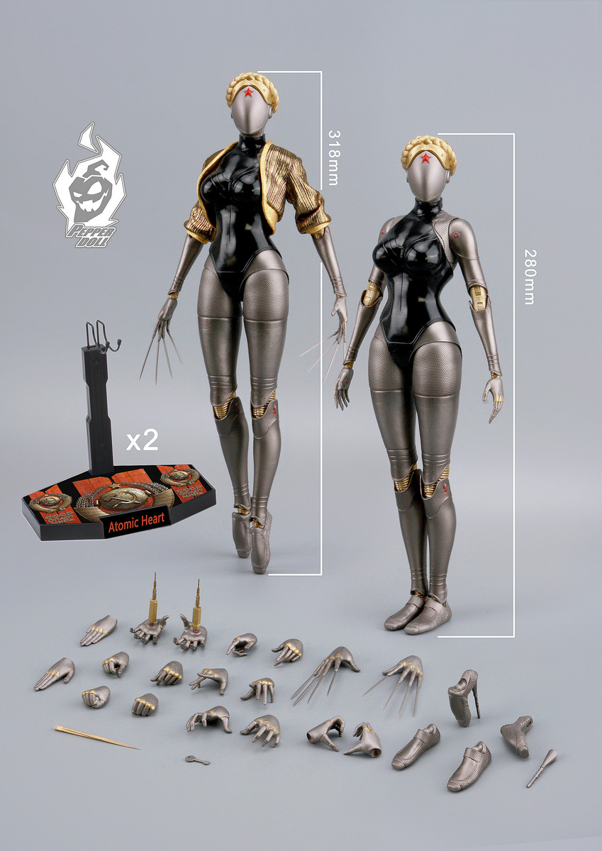 Pepper Doll 1/6 atomic heart GEMINI DANCER & ATOMIC TWINNIE