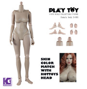 Play Toy 1/6 Nude Girl Female Action Figure Body-Small Breast Version
