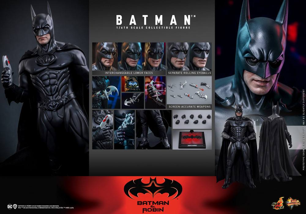 Hot Toys Batman & Robin MMS786 1/6 Collectible Figure