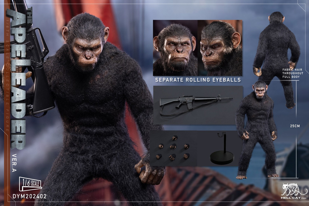 Hellcat 1/6 Ape Leader Figure DYM202402A