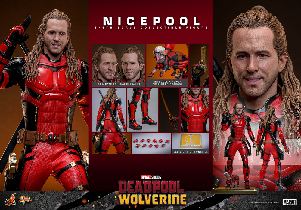 Hot Toys 1/6th scale Nicepool Collectible Figure MMS788