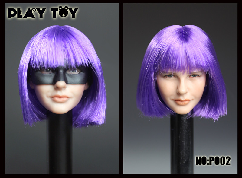 Play toy 1/6 P002 Purple girl action figure-Custom Hit Girl Kick Ass 2