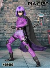 Play toy 1/6 P002  Purple girl action figure-Custom Hit Girl Kick Ass 2